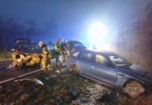 Verkehrsunfall auf der L6