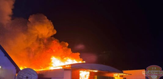 Großbrand in Mannsdorf