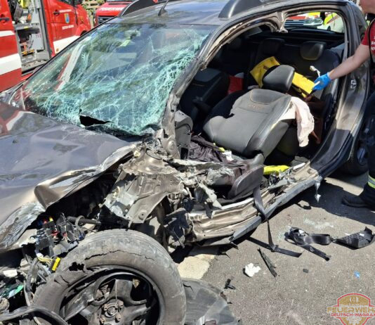 Schwerer Verkehrsunfall